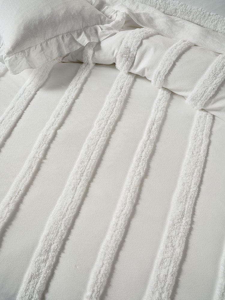 Linen House Duvet Cover Linen House White Cillian Duvet Cover Set