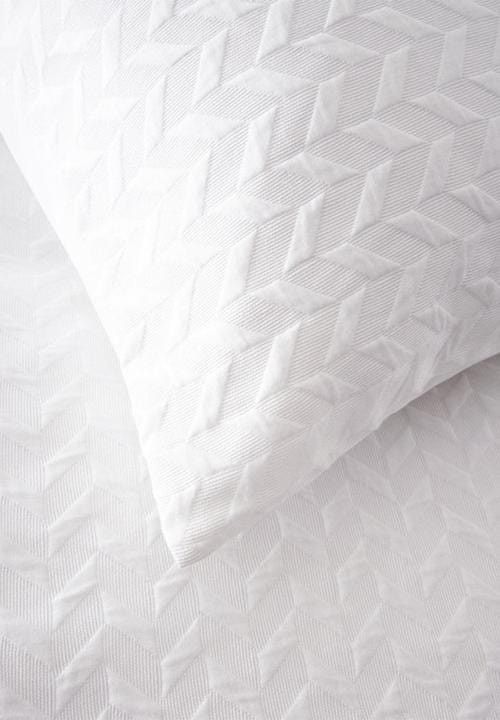 Linen House Duvet Cover Linen House White Jasper Duvet Cover Set