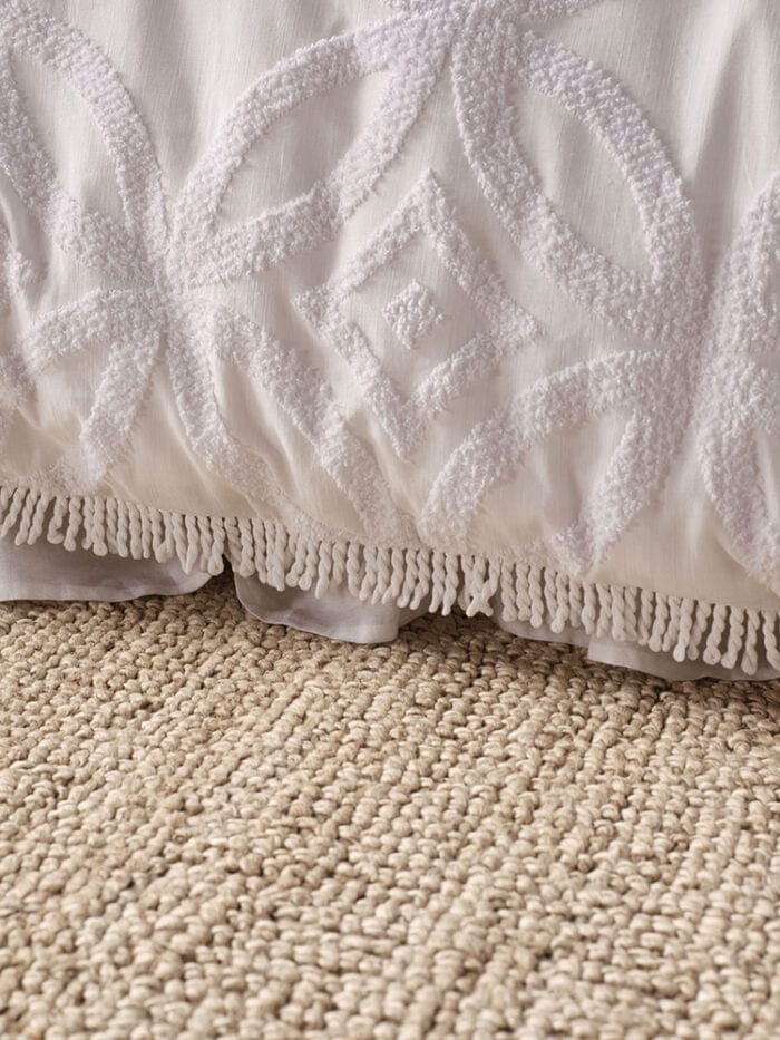 Linen House Duvet Cover Linen House White Nancy Duvet Cover Set (7742344822873)