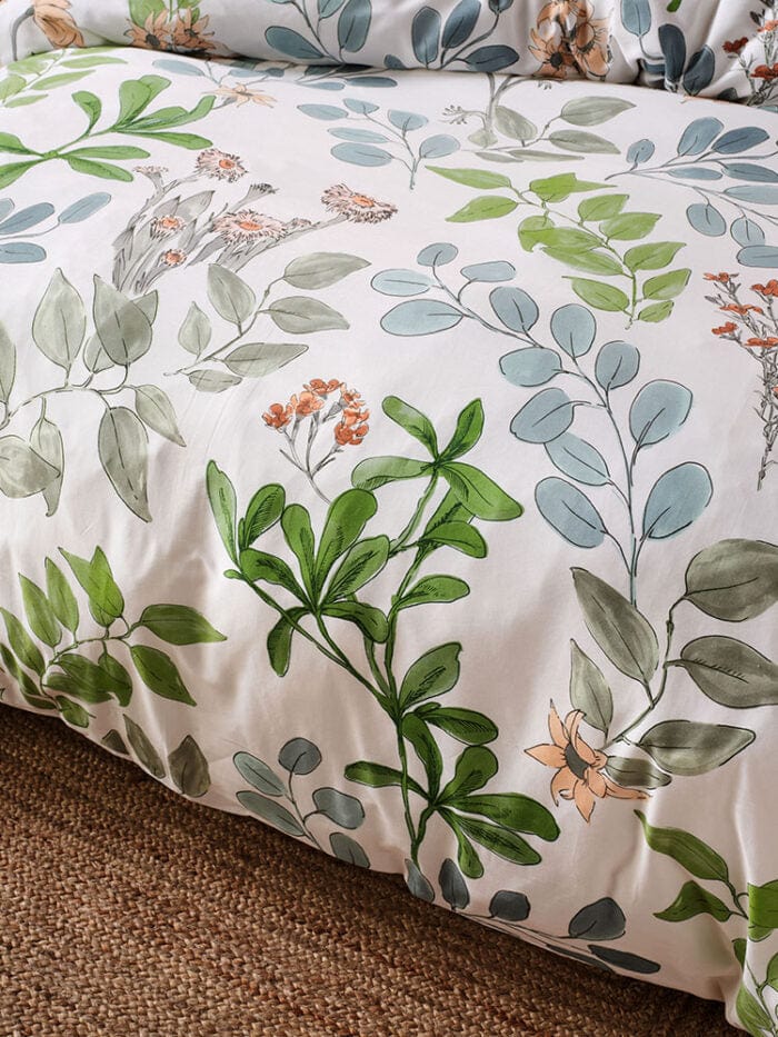 Linen House Duvet Cover Linen House White Sylvie Duvet Cover Set