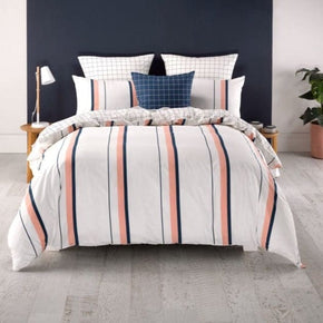 Linen House Duvet Cover Queen Linen House Peach Sol Duvet Cover Set (7499100127321)