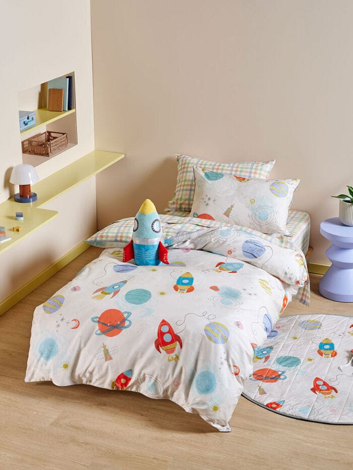 Linen House Duvet Cover Single Linen House Multi Space Discovery Duvet Cover Set (7881392226393)