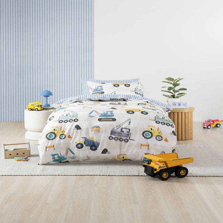 Linen House Duvet Cover Single Linen House Multi Tool Time Duvet Cover Set