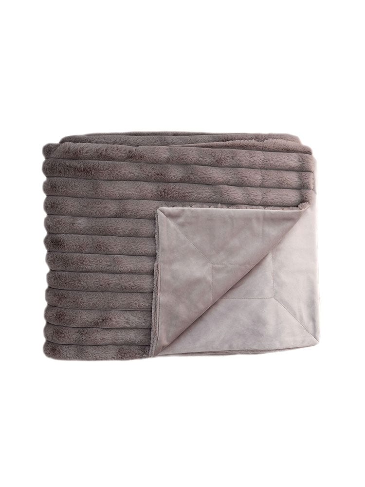 Linen House Fur Throw Linen House Decadence Fur Throw 150x200cm Tigers Eye (7409459757145)