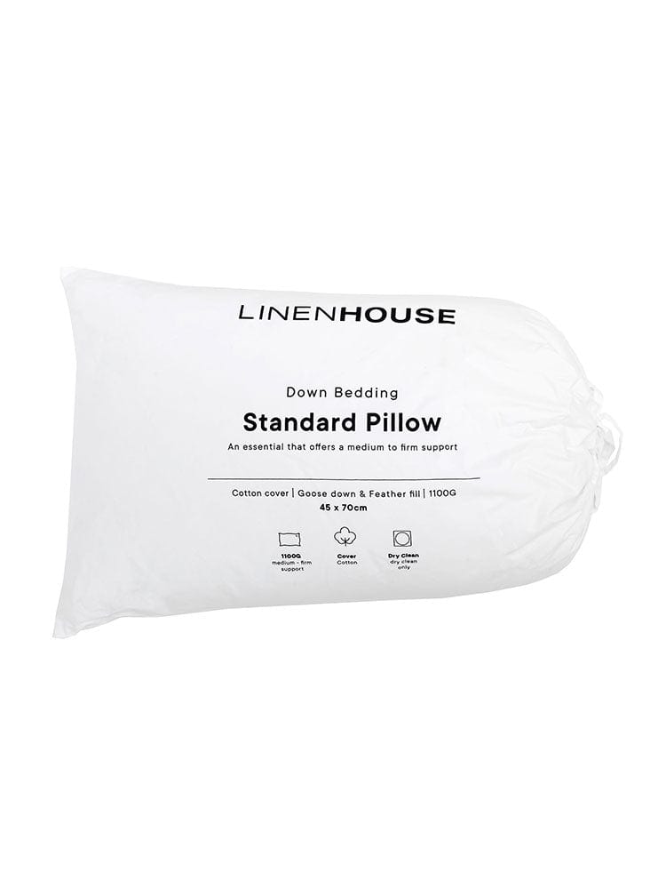 Linen House Pillows Linen House Goose Down Pillow Inner 45x70cm (7810853666905)