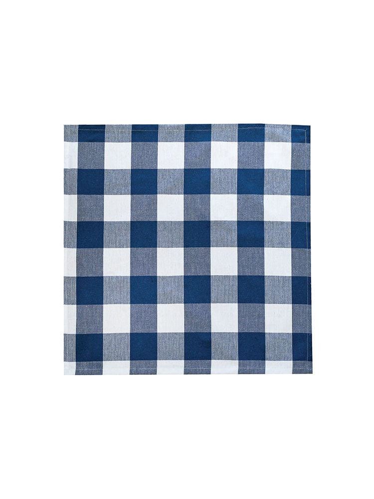 Linen House Table Cloth Linen House Revana Check Navy Tablecloth