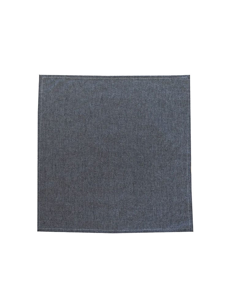 Linen House Table Cloth Napkins 45x45cm napkin [4 pack] Linen House Revana Chambray Black Tablecloth