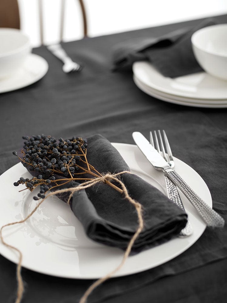 Linen House Table Cloth Napkins 45x45cm napkin [4 pack] Nimes Magnet Linen House Table Linen Nimes Oxford Magnet (7301575213145)