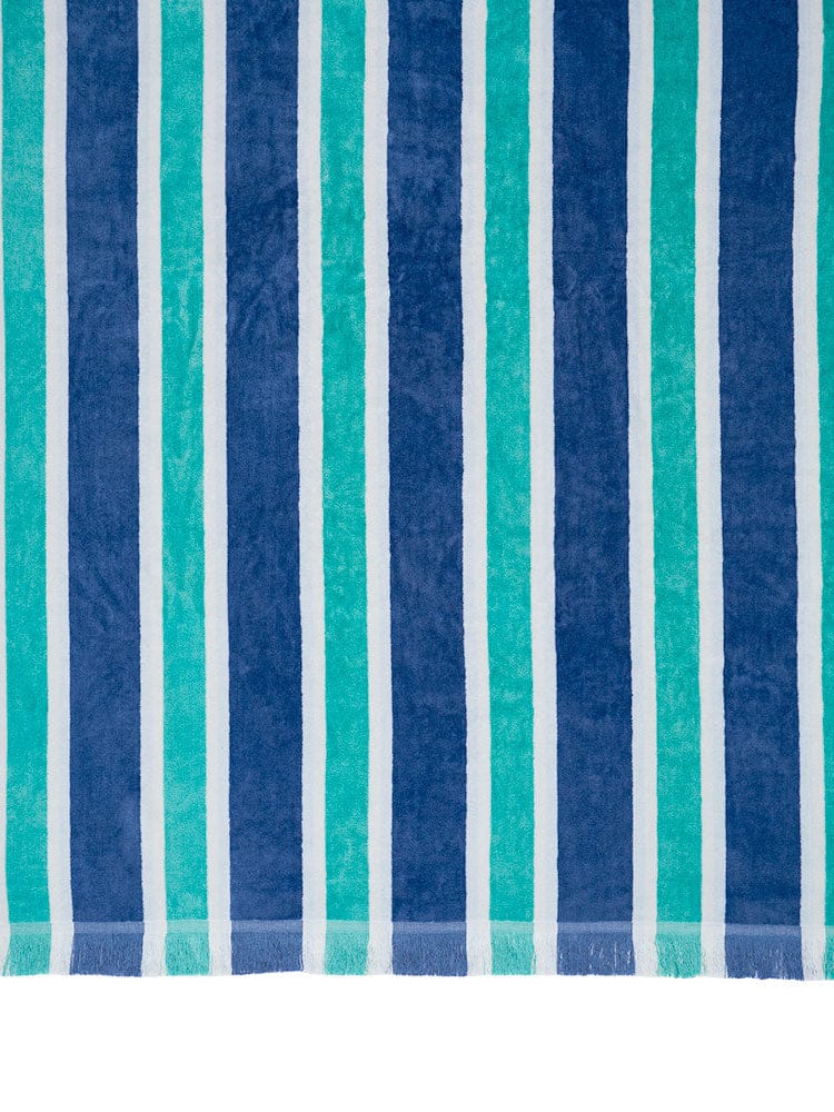 Linen House TOWEL Linen House  Beach Towel Brazil Blue 95 x 175cm 480 GSM