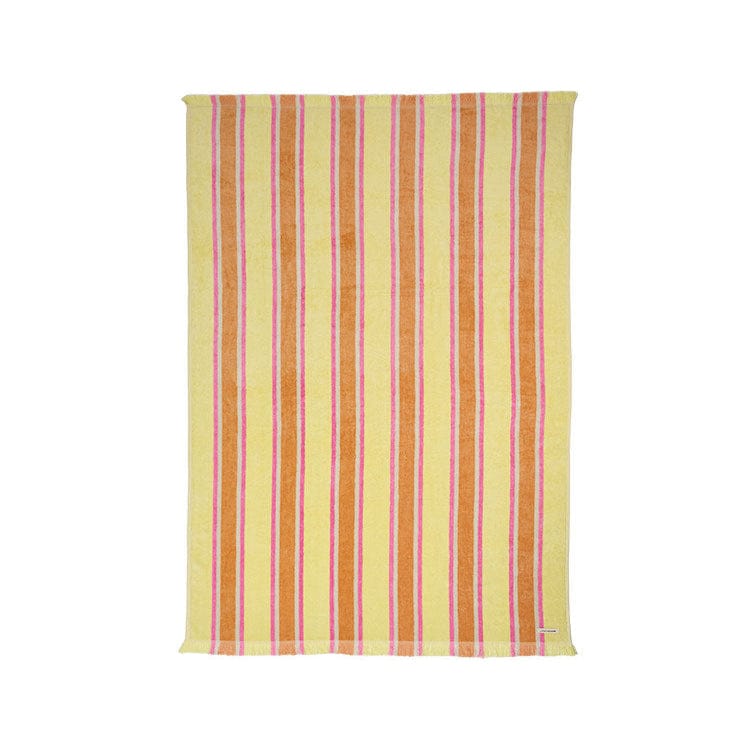 Linen House TOWEL Linen House  Beach Towel Brazil Yellow 95 x 175cm 480 GSM