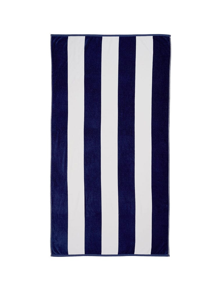 Linen House TOWEL Linen House Portofino Navy Beach Towel 86X160 (7406902214745)