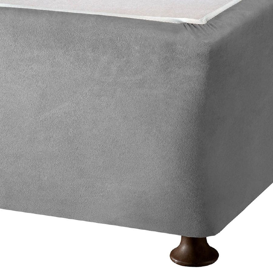 Linen Language BEDWRAP Doubl Linen Language Faux Suede Basewrap Grey (7504935944281)
