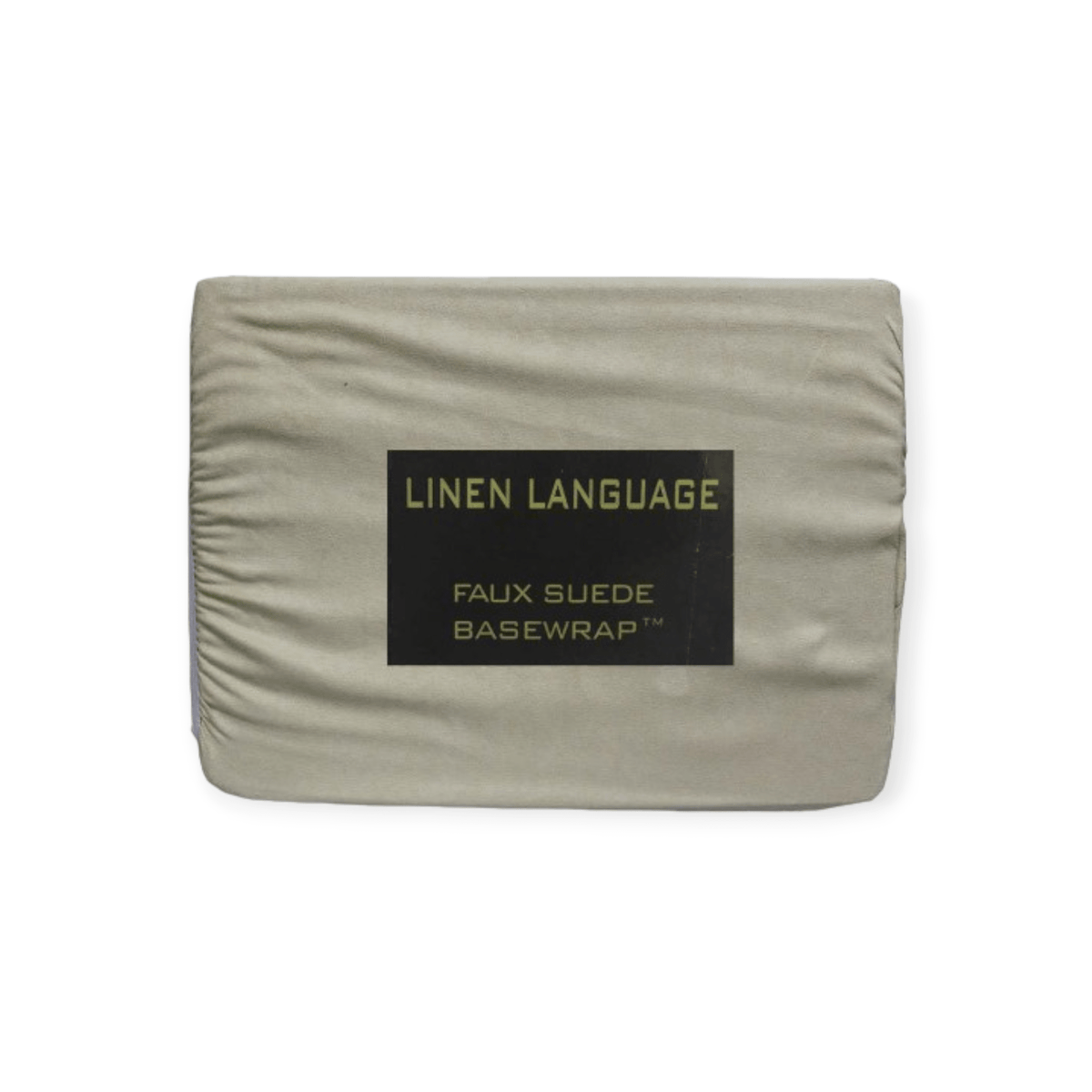 Linen Language BEDWRAP King Linen Language Faux Suede Basewrap Beige (7504920084569)