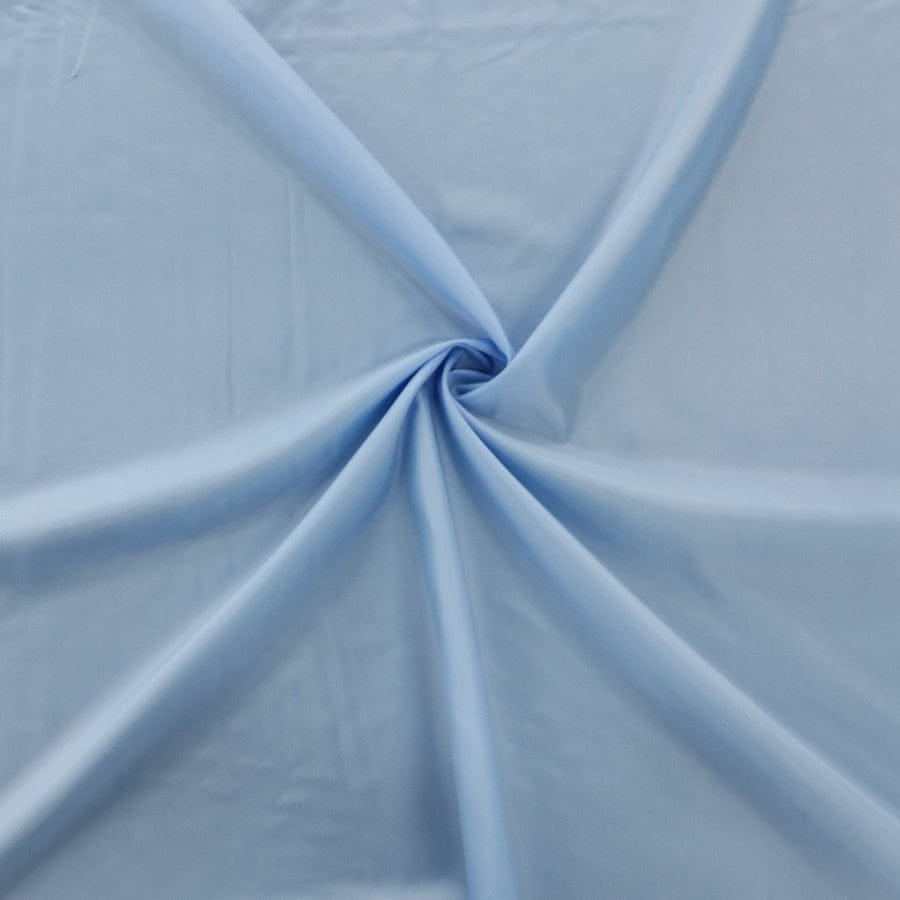 LINING Dress Fabrics Baby Blue Tafetta Lining Fabric 150cm