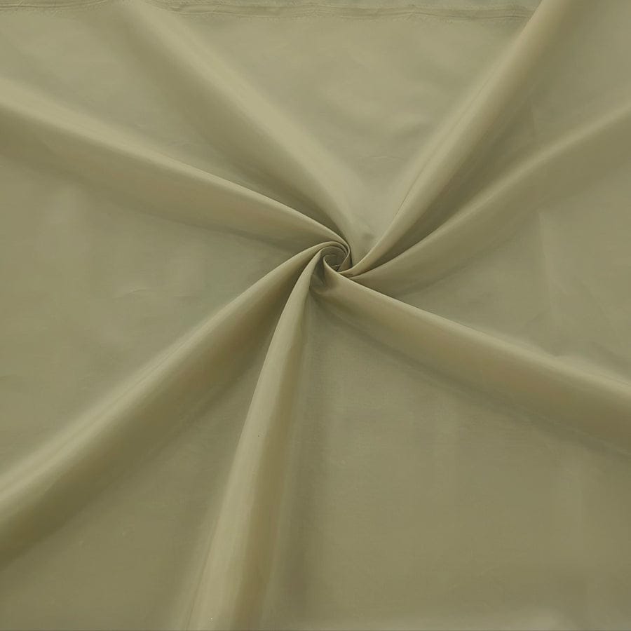 LINING Dress Fabrics Beige Tafetta Lining Fabric 150cm