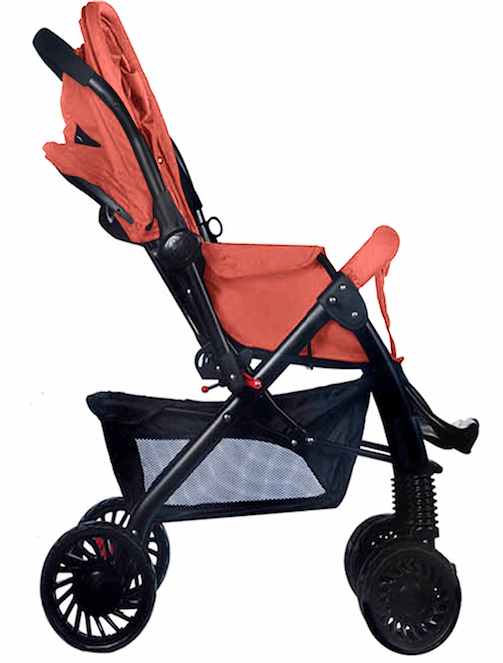 Little Bambino Babies & Kids Little Bambino Delux Buddy Baby Stroller Red BW859RD (7428304732249)