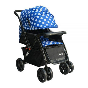 Little Bambino Babies & Kids Little Bambino Polka Dot Stroller Blue BW817BL (7428231004249)