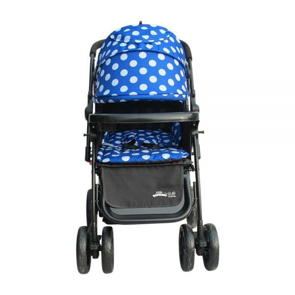 Little Bambino Babies & Kids Little Bambino Polka Dot Stroller Blue BW817BL (7428231004249)