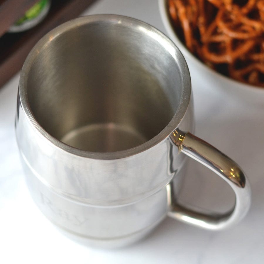 LK'S BRAAI Lk’s Stainless Steel Beer Mug 400ml 190/19 (7422986747993)