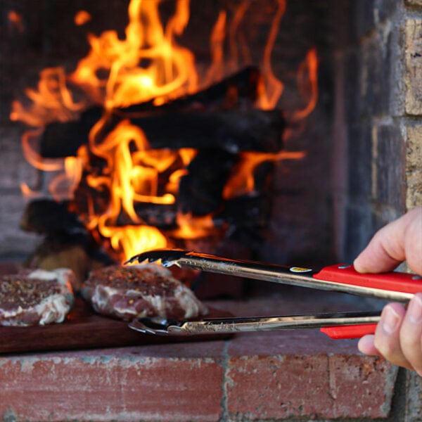 LK'S TONG LK'S Tongs Salad Stainless Steel and Plastic Handle (2061546160217)