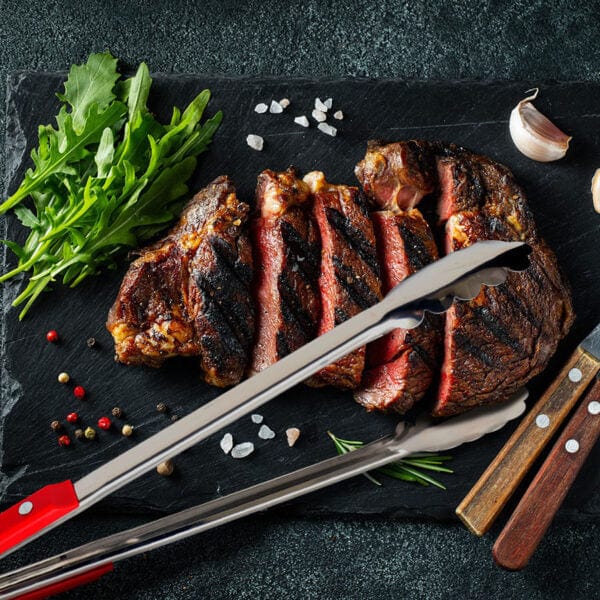 LK'S TONG LK'S Tongs Salad Stainless Steel and Plastic Handle (2061546160217)