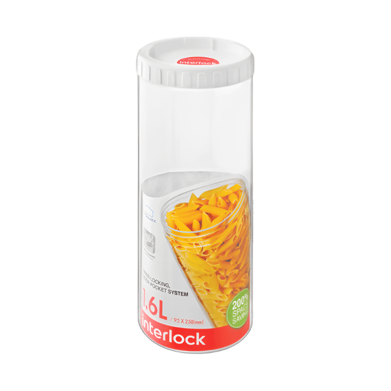 Locknlock LUNCH BOX LocknLock Interlock Container 1.6 Litre White INL303