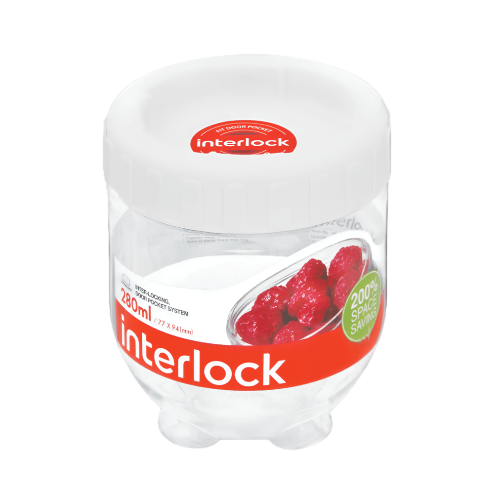 Locknlock LUNCH BOX LocknLock Interlock Container 280ml White INL202