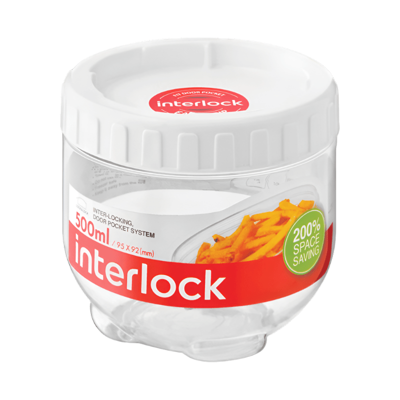 Locknlock LUNCH BOX LocknLock Interlock Container 500ml White INL301