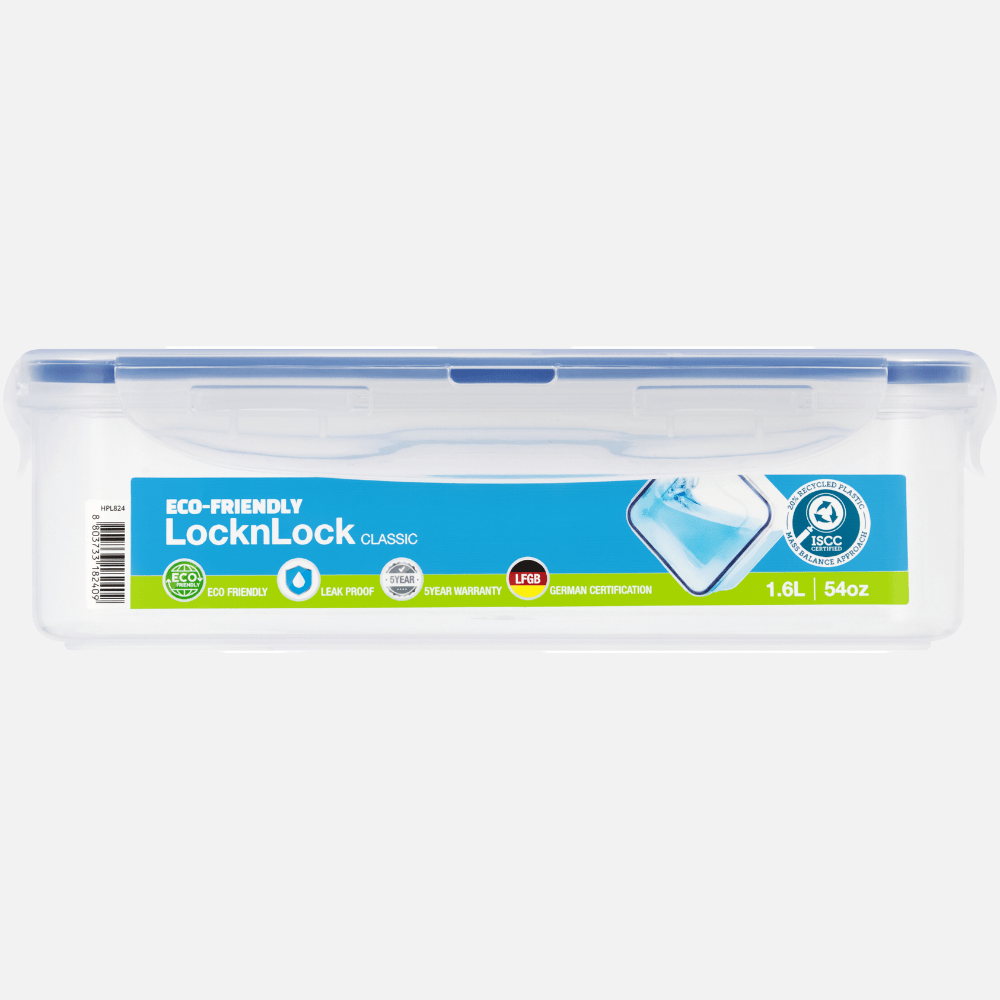 Locknlock LUNCH BOX LocknLock Rectangle Container 1.6 Litre HPL824