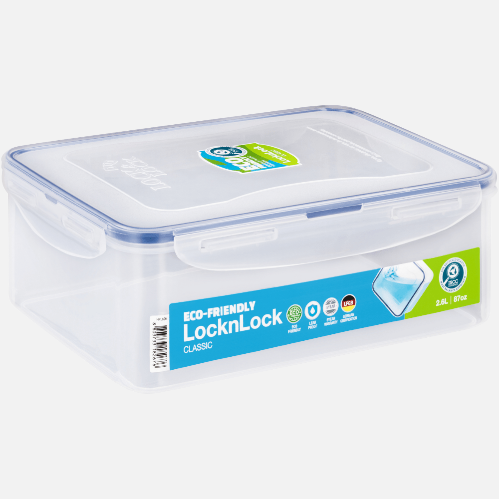 Locknlock LUNCH BOX LocknLock Rectangle Container 2.6 Litre HPL826