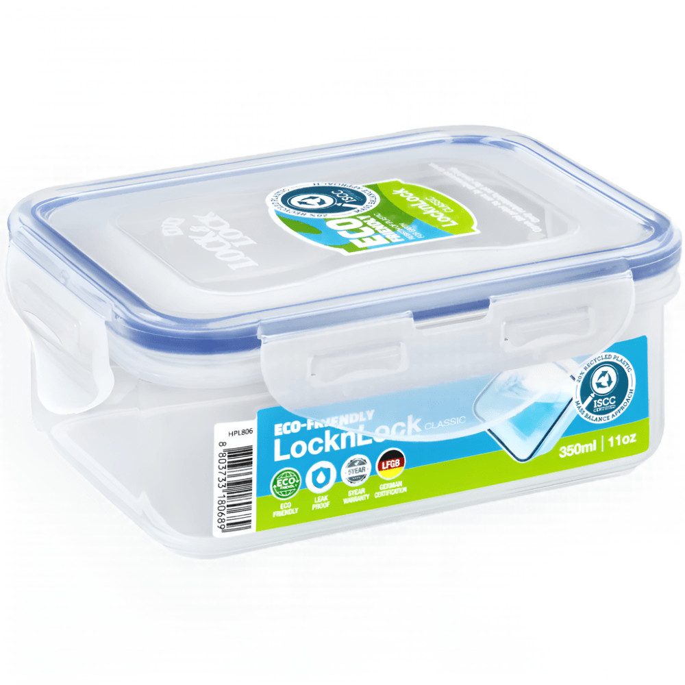 Locknlock LUNCH BOX LocknLock Rectangle Container 350ml HPL806