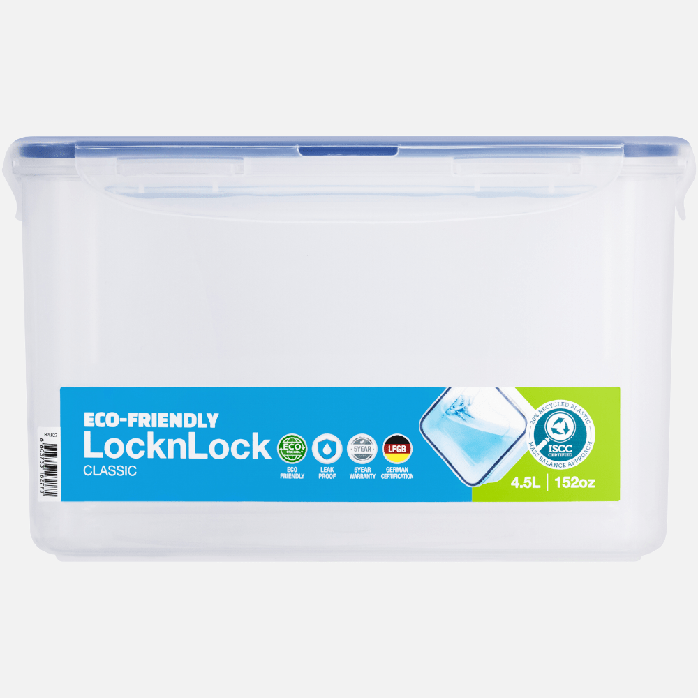 Locknlock LUNCH BOX LocknLock Rectangle Container 4.5 Litre HPL827