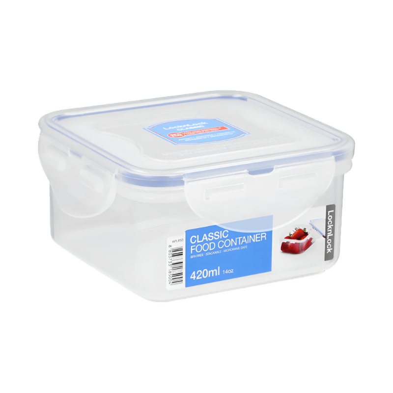 Locknlock LUNCH BOX LocknLock Square Container 420ml HPL850