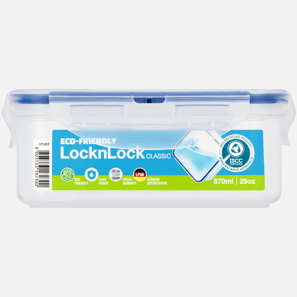 Locknlock LUNCH BOX LocknLock Square Container 870ml HPL823