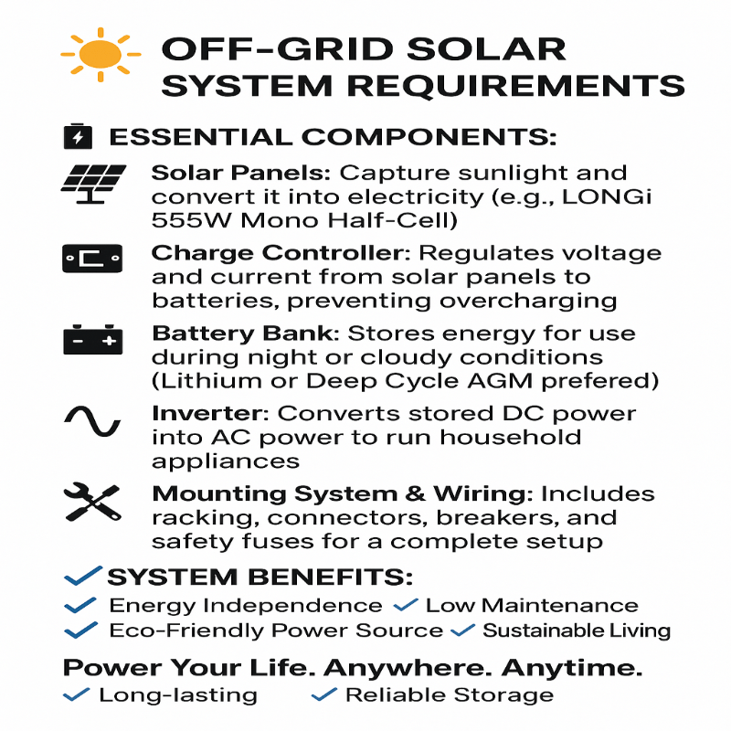 LONGi Solar Panels LONGi 555W Mono Half-Cell Solar Panel – High Efficiency Off-Grid Power