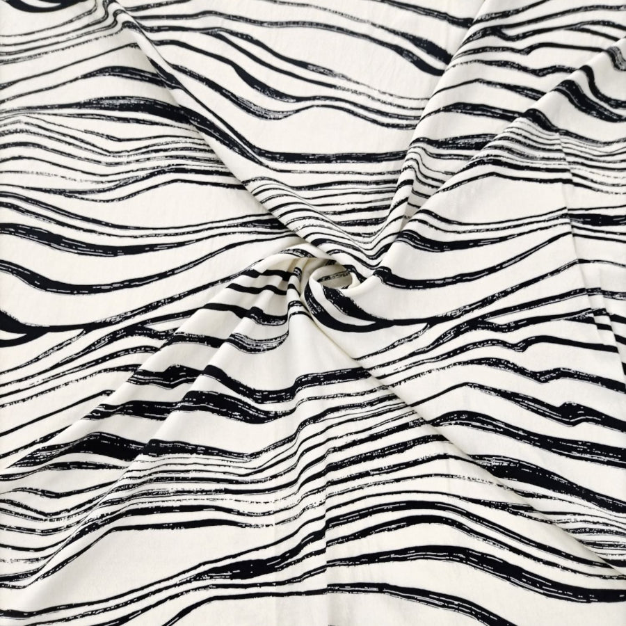 Capri Linen Look Print 140cm