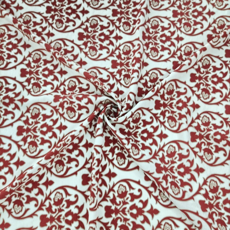Capri Linen Look Print 140cm