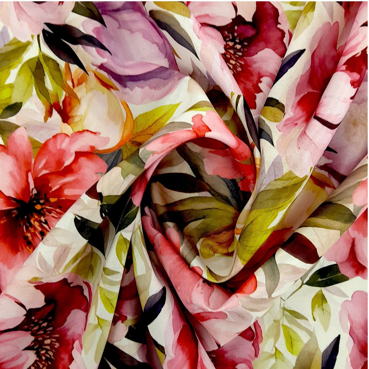 LOOM CRAFT Mini Matt Fabric Printed Mini Matt (Flower) Penelope S3 140 cm