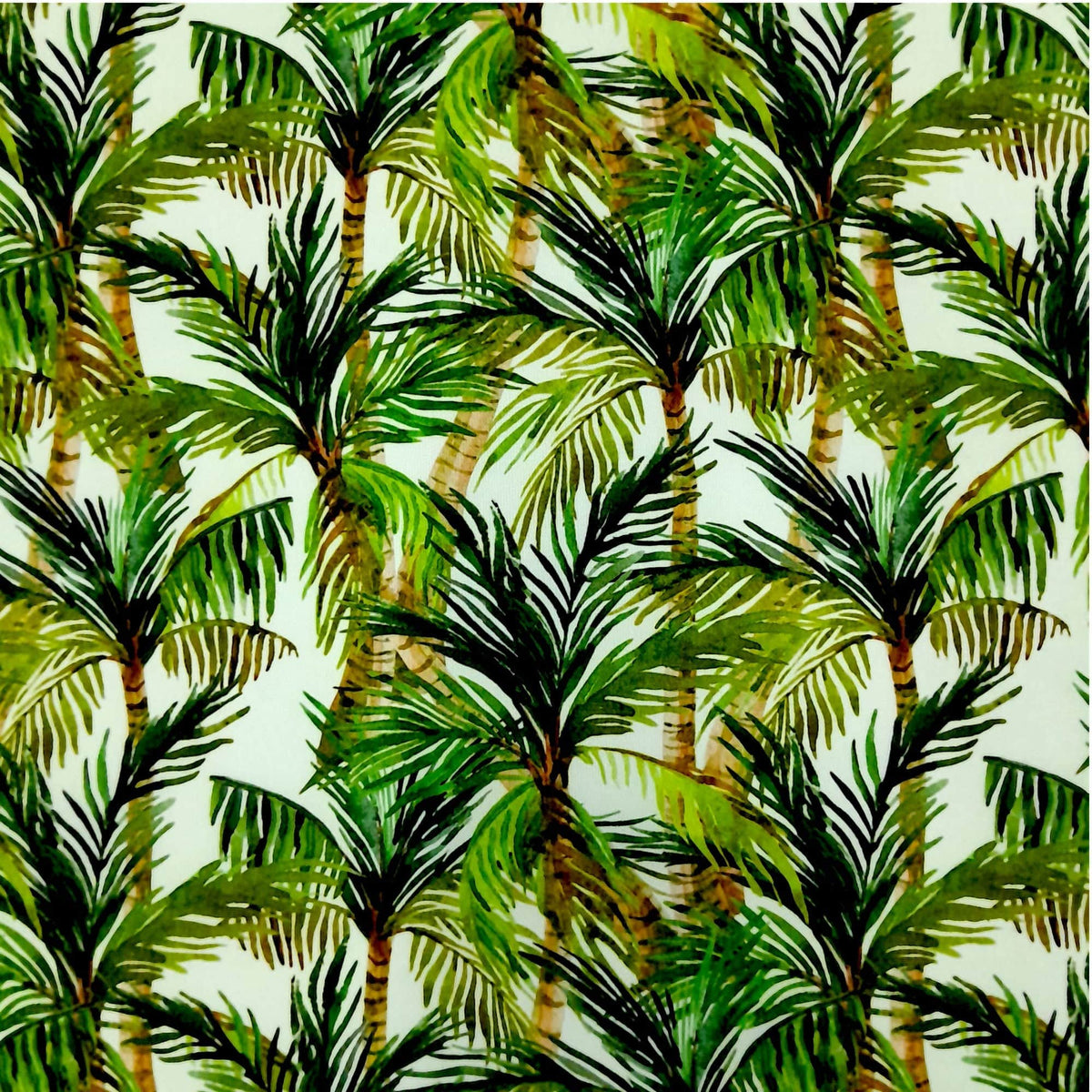LOOM CRAFT Mini Matt Fabric Printed Mini Matt Palm 140 cm