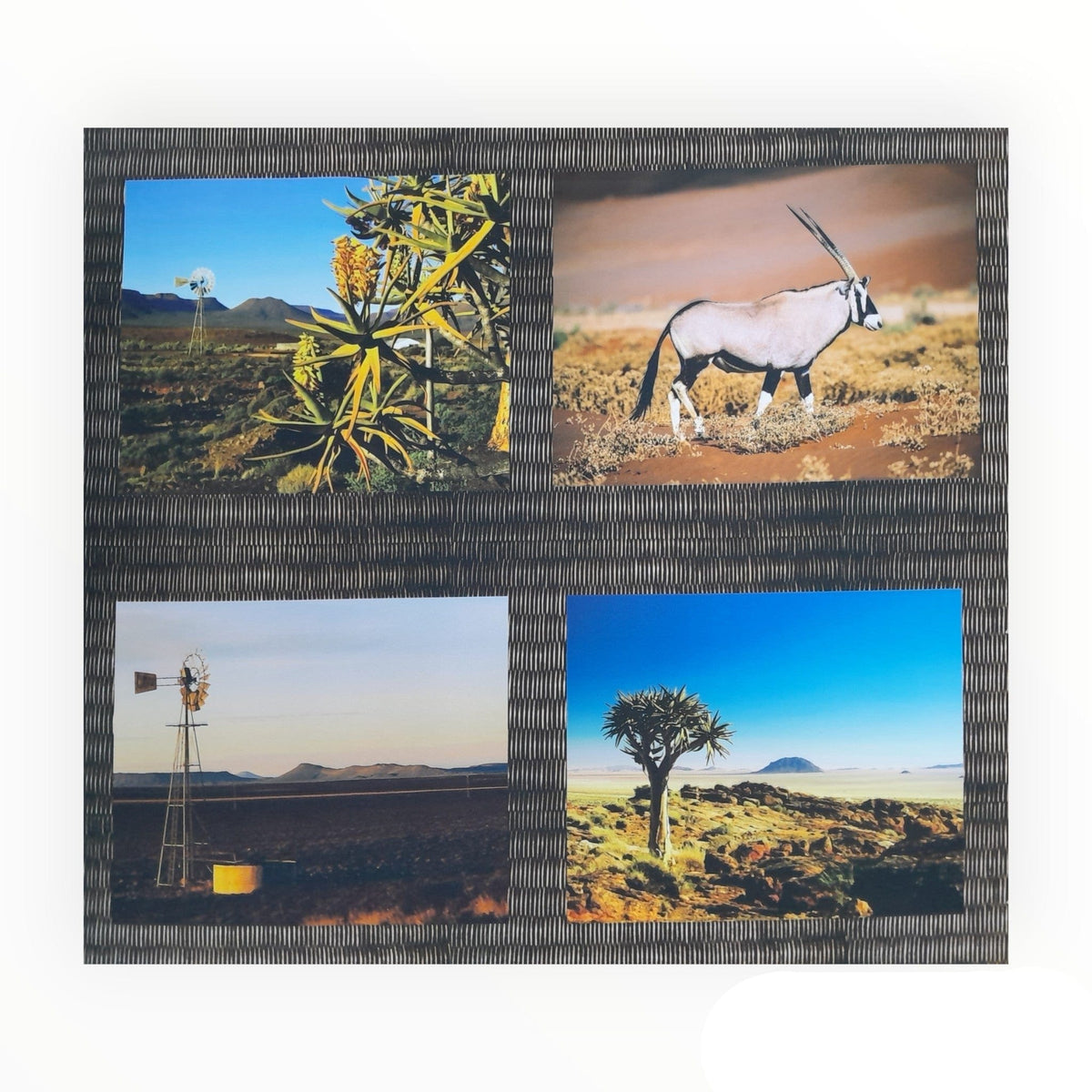 LOOM CRAFT PRINTED FABRIC Digpolybrush African SA Karoo Landscape Placemat DGSK 140 cm (7803860484185)