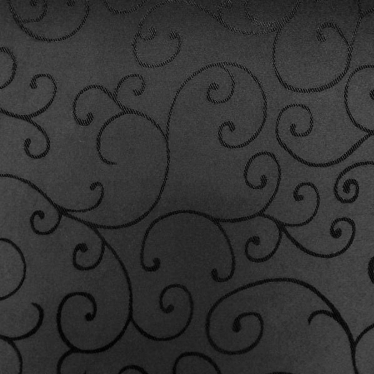 LOOM CRAFT Tabling Fabric Tabling Scroll Black 280 cm (7797852831833)