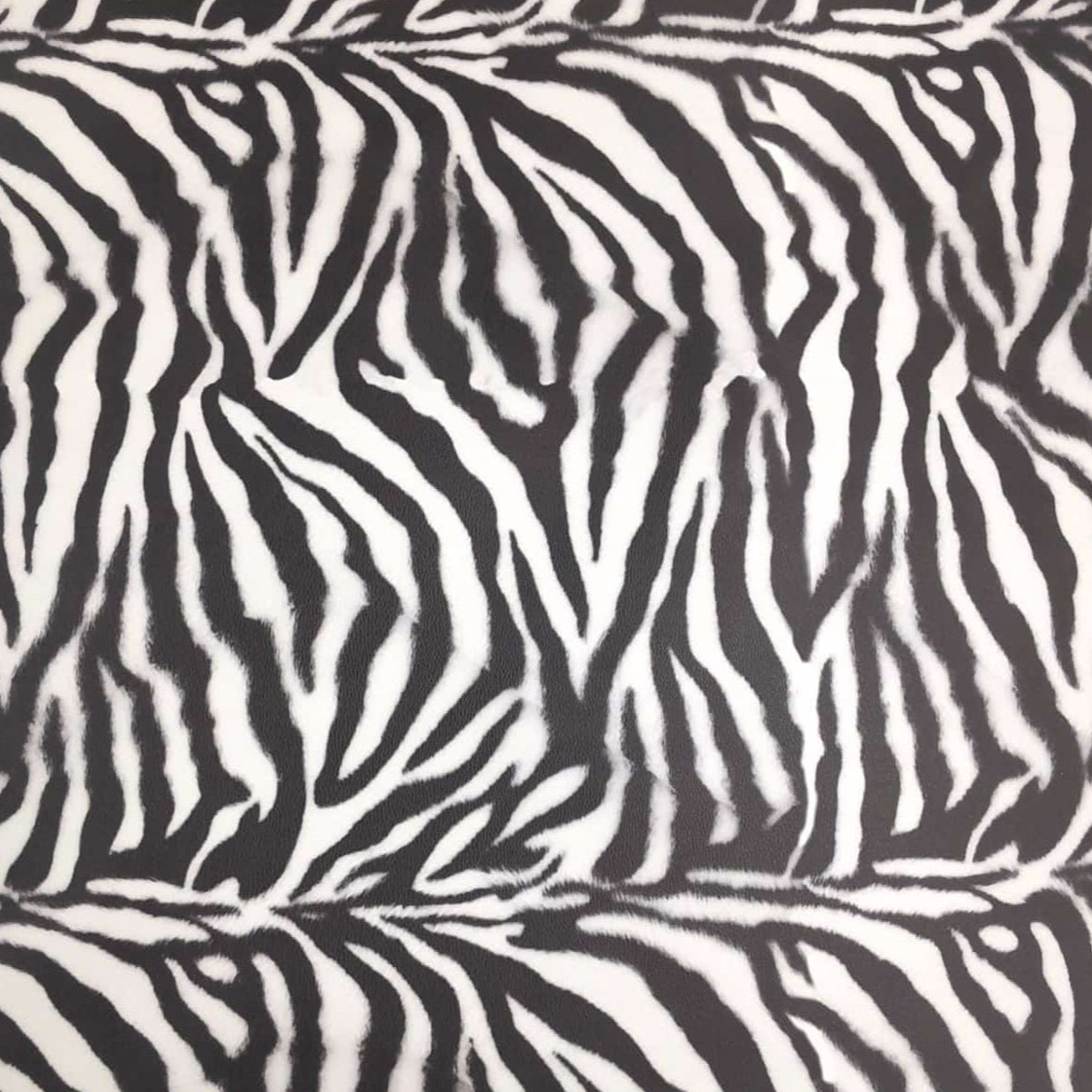 LOOM CRAFT Upholstery Fabric Upholstery Printed Vinyl Zebra Skin 145 cm