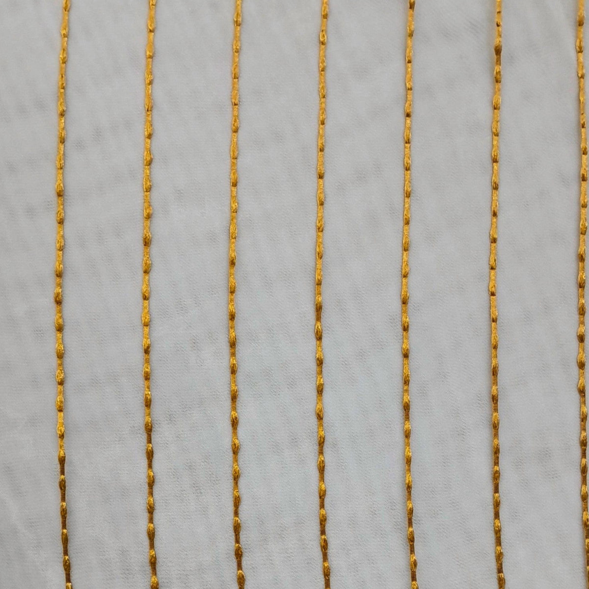 Loomcraft Fabrics Curtain Fabrics Fabric Beaded Organza Voile 280 cm