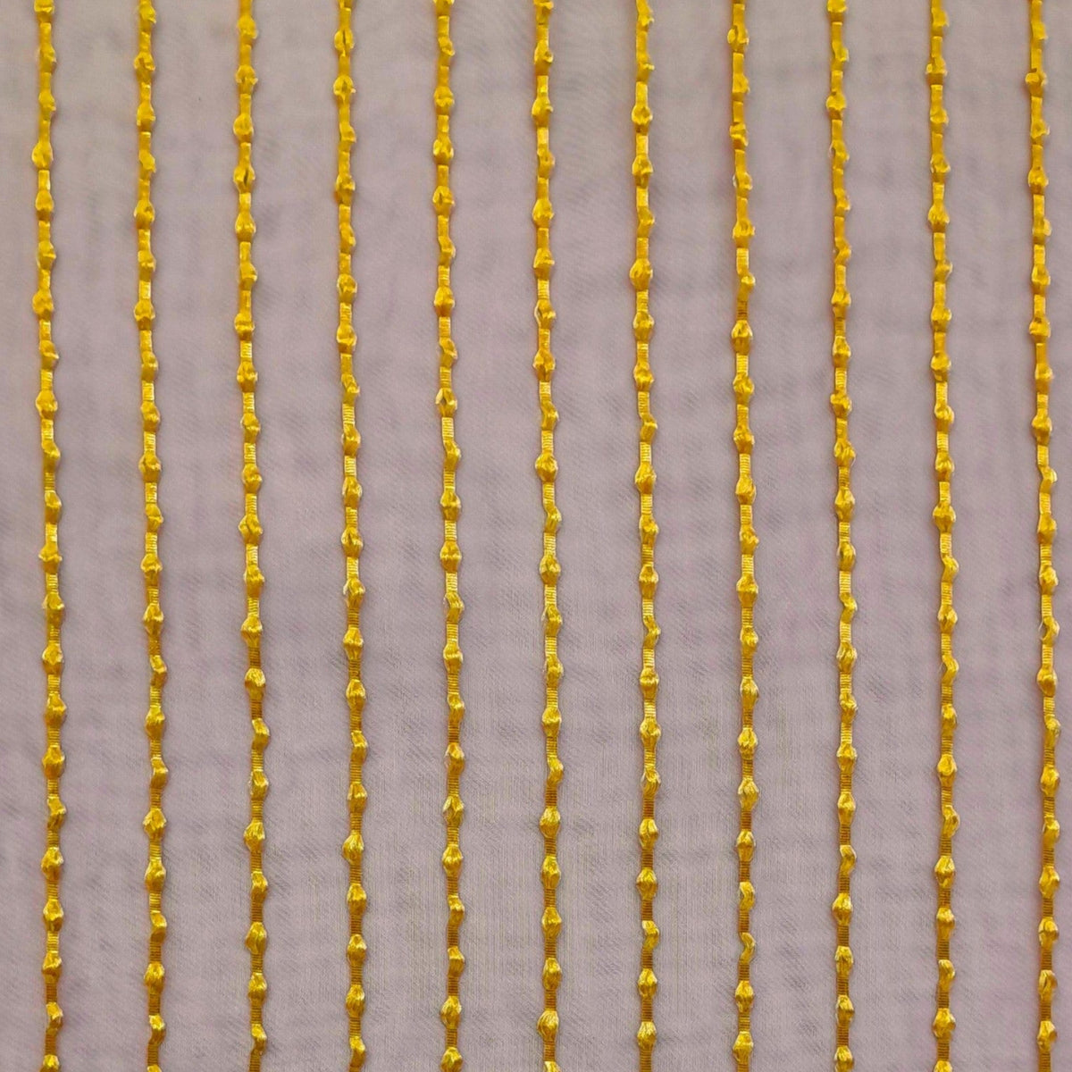 Loomcraft Fabrics Curtain Fabrics Fabric Beaded Organza Voile 280 cm