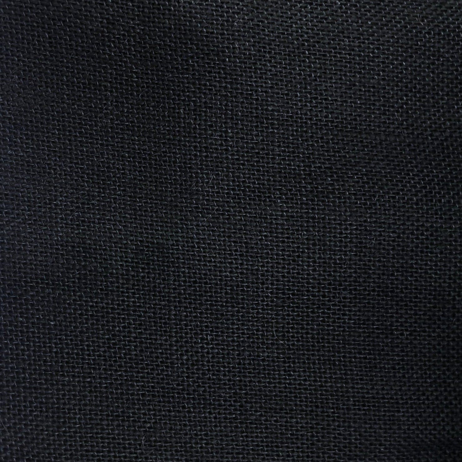 Loomcraft Fabrics Hessian Colour Hessian Black 130 cm