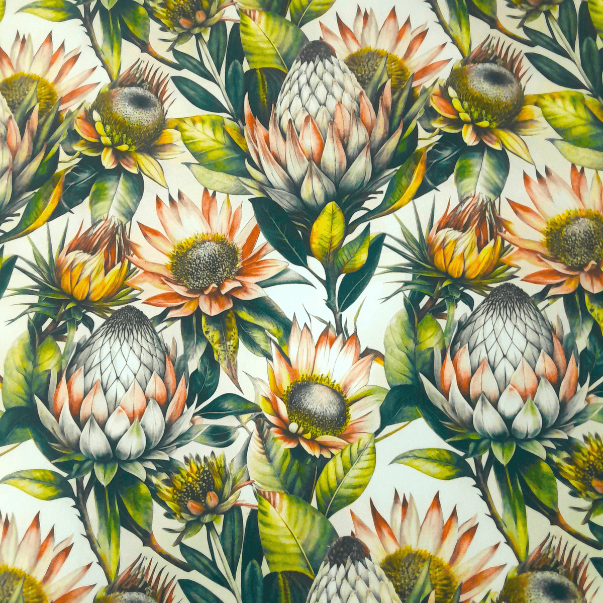 Loomcraft Fabrics Printed Velvet Upholstery Printed Velvet Cape Floral 140 cm