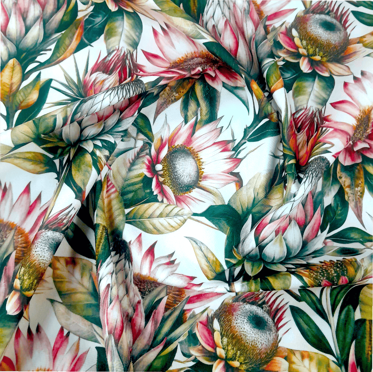 Loomcraft Fabrics Printed Velvet Upholstery Printed Velvet Cape Floral 140 cm