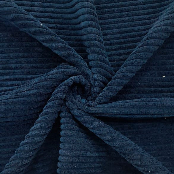 Loomcraft Fabrics Upholstery Big Billy Misty Cove Royal Navy BBLYRN Upholstery Corduroy Big Billy Collection 150 cm (7733932818521)