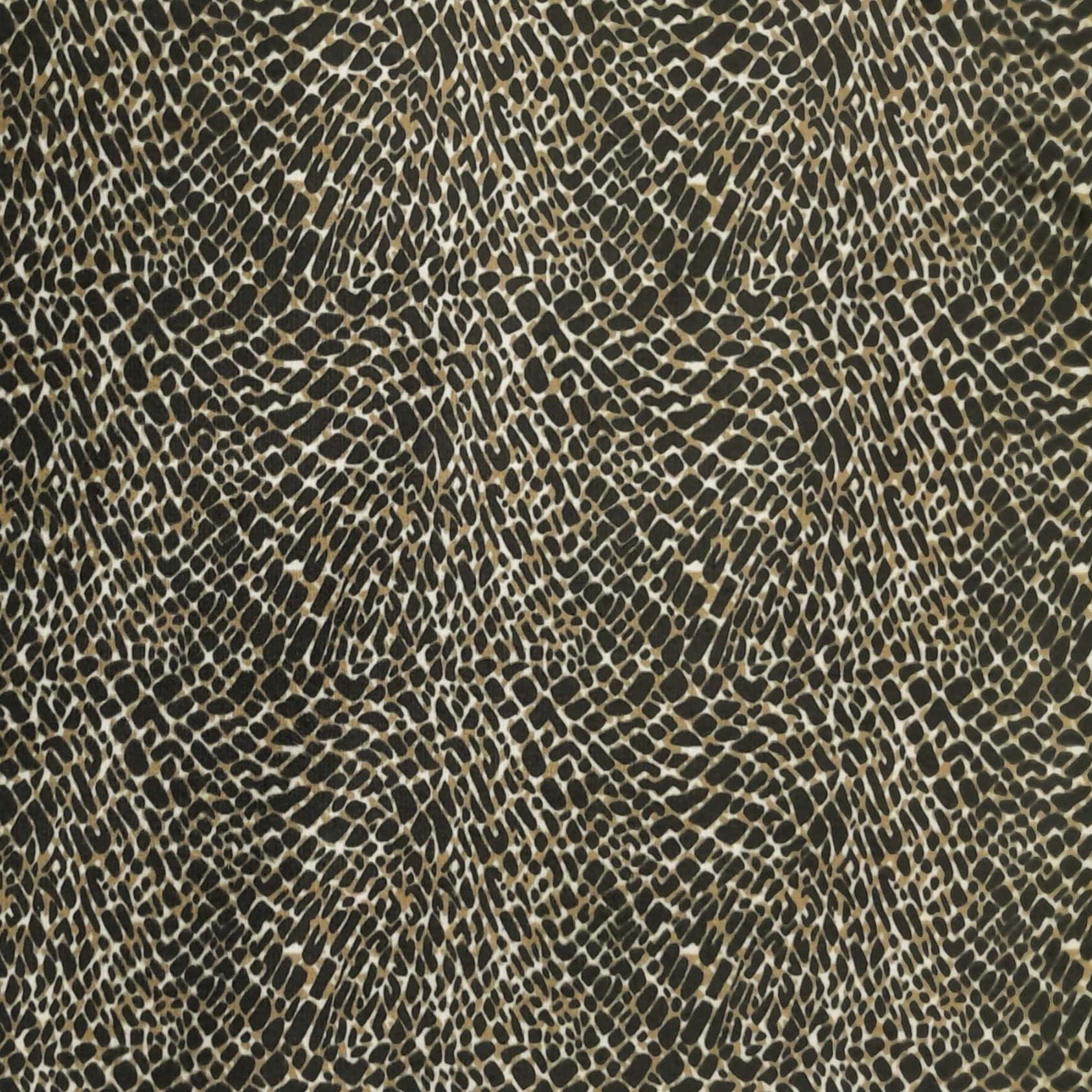 Loomcraft Fabrics Upholstery Fabric Printed Velvet Upholstery Fabric Animal Skin 140 cm