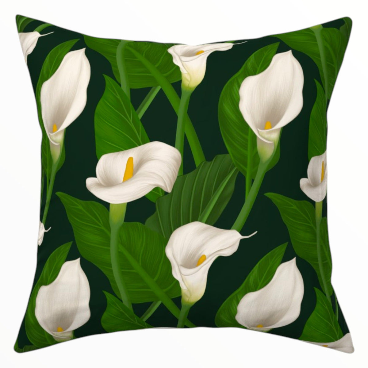 Loomcraft Fabrics Upholstery Fabric Upholstery Printed Velvet Floral Arum Lily 140 cm